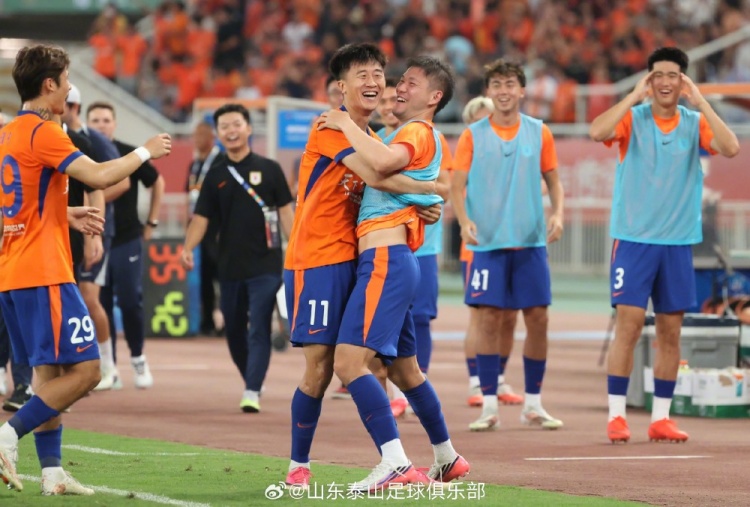 山东泰山主场3-1青岛海牛，齐鲁德比全取三分