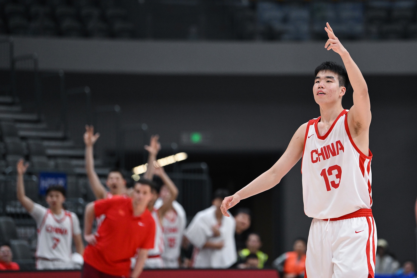 三战净胜138分 中国U18男篮直通亚洲杯八强 三战净胜138分 中国U18男篮直通亚洲杯八强