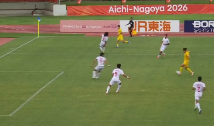 亚运会-U23国足0-0伊朗U23 小组第2末轮将战阿联酋 吴曦远射中框