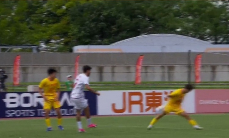 亚运会-U23国足0-0伊朗U23 小组第2末轮将战阿联酋 吴曦远射中框
